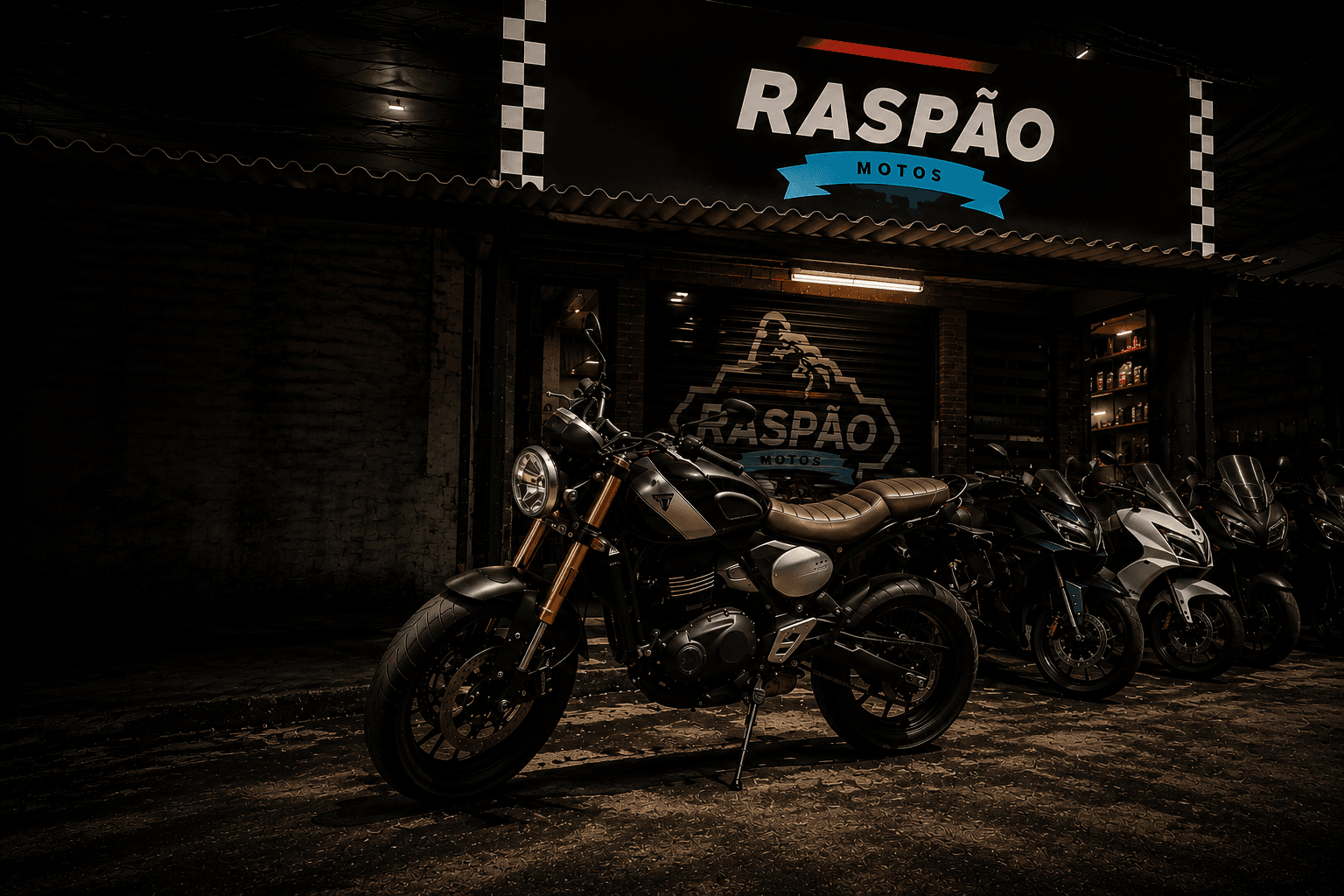 Fachada Raspão Motos - São Paulo