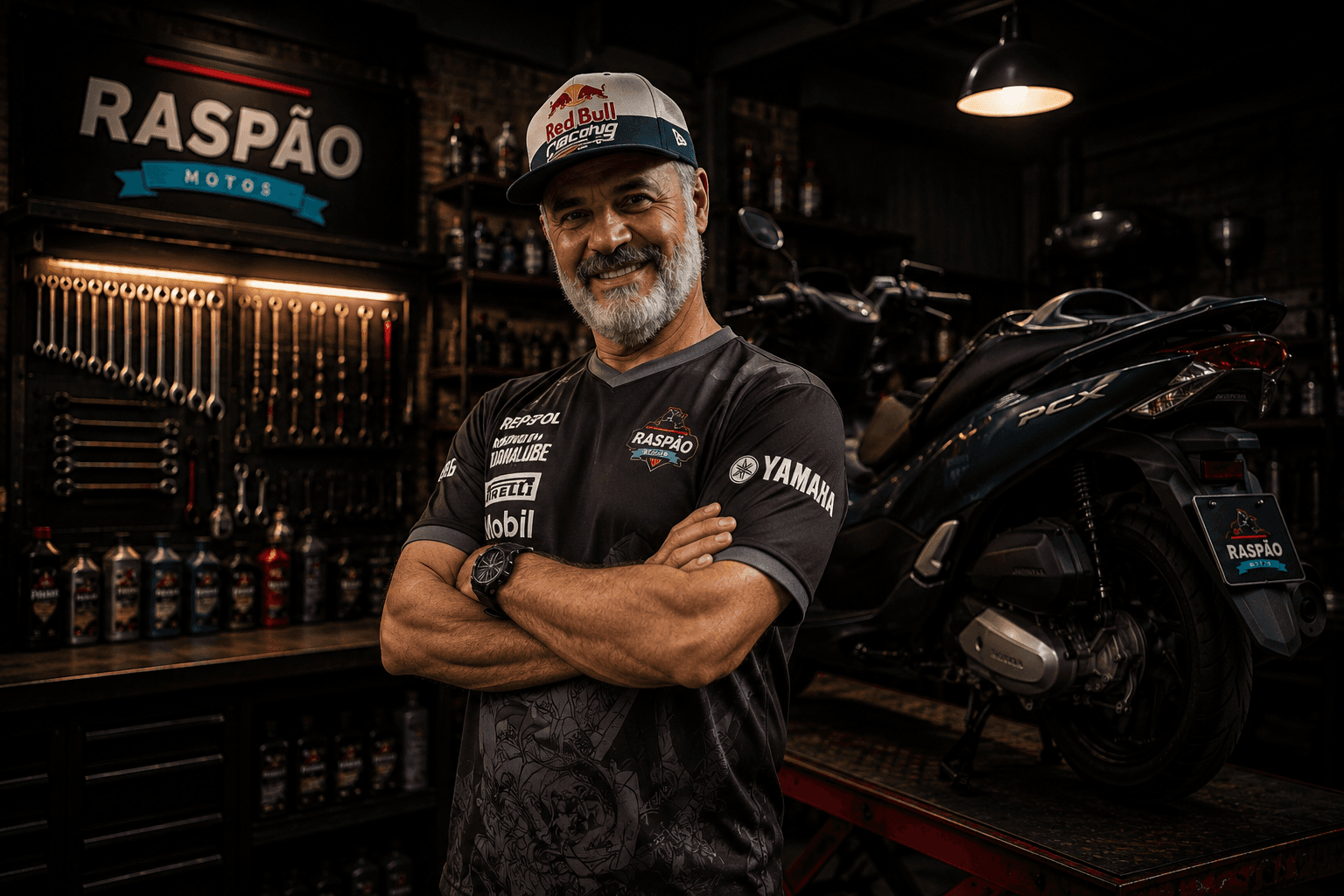 Sidney Fernandes - Proprietário Raspão Motos